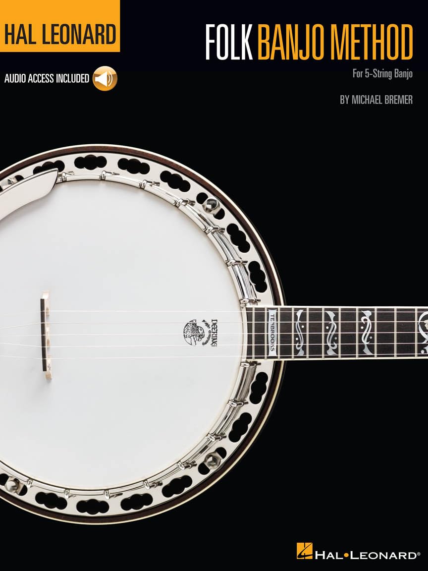 Hal Leonard Banjo Method Folk Banjo Method Bjo BK/Online Audio (Includes Online Access Code)