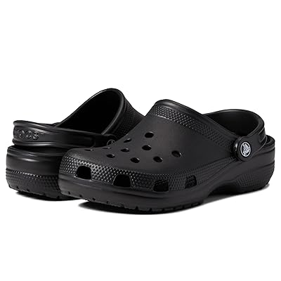 Crocs Kids Classic Clogs (Little Kid/Big Kid) Kids Shoes Black