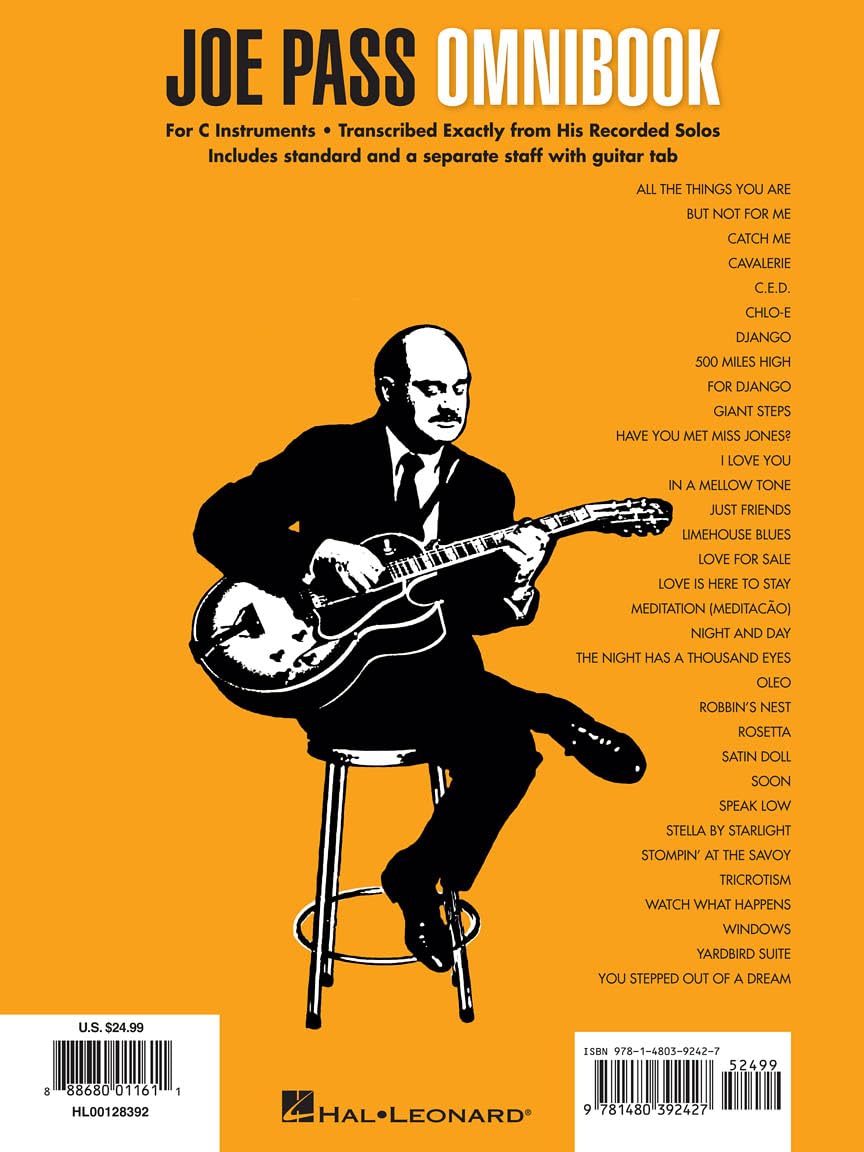 Joe Pass Omnibook: For C Instruments