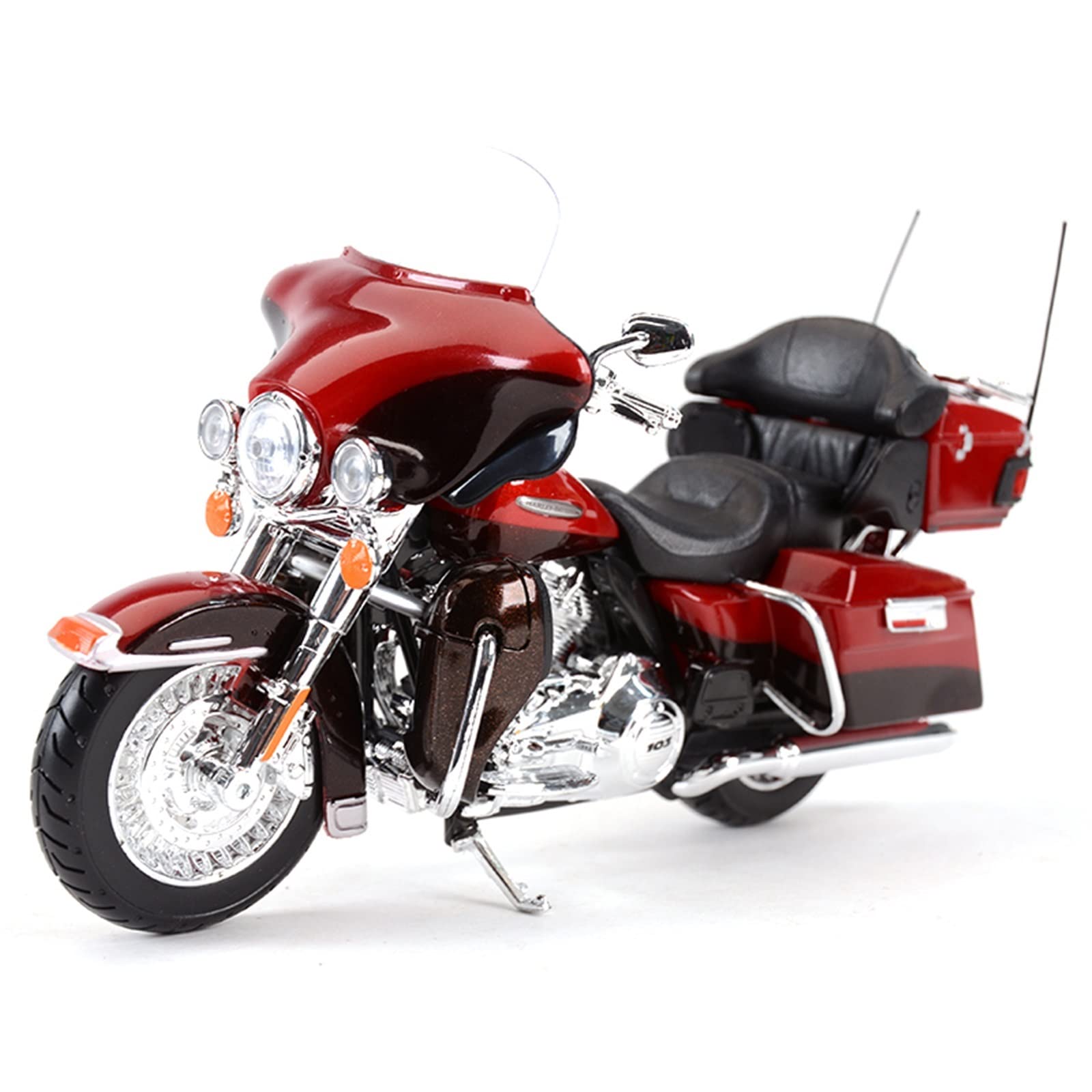 Compatible Avec Harley-Davidson, Modèle De Moto Electra Glide Ultra Limited 2013 1:12, Réplique De Véhicule De Qualité Collection, Pièce D'affichage Cadeau
