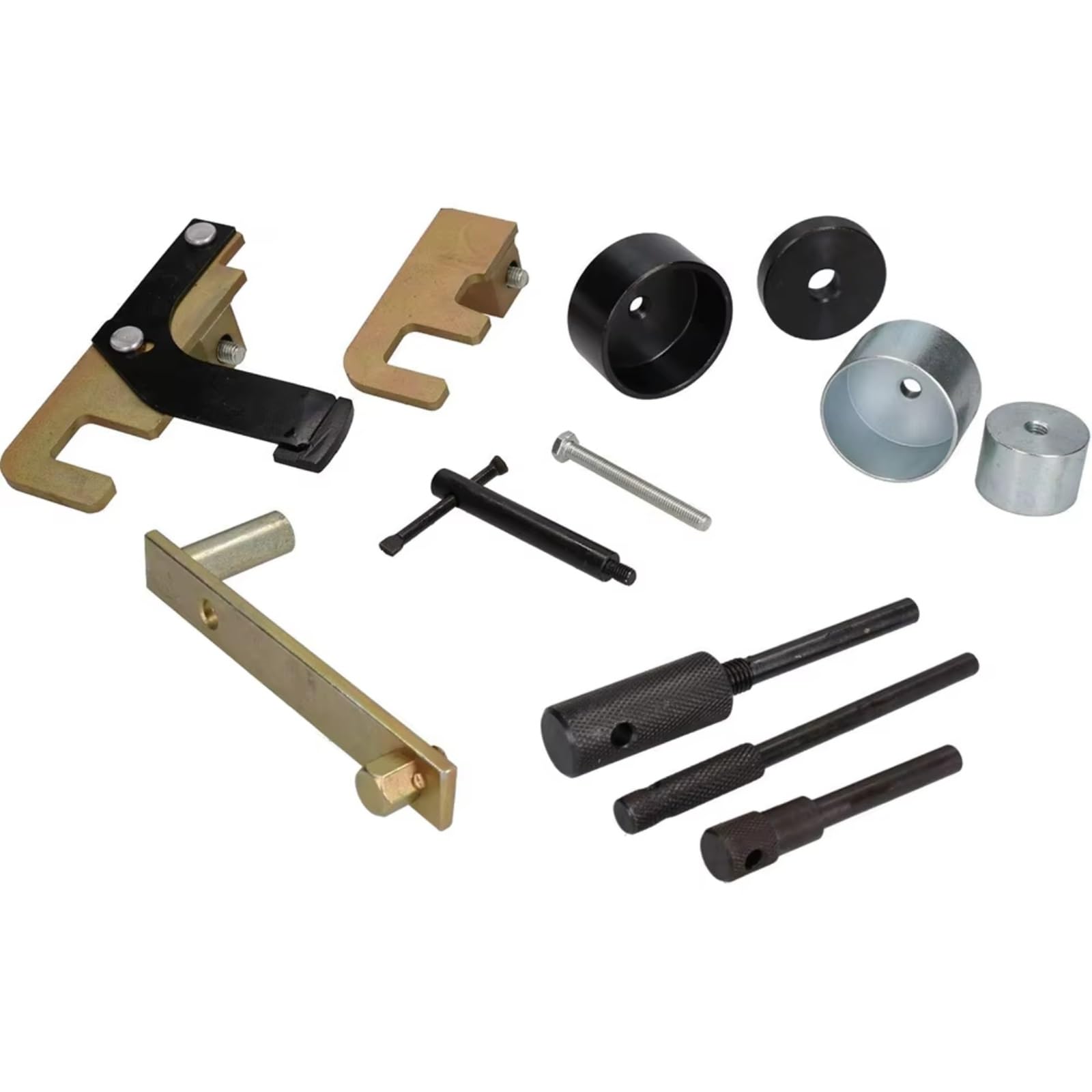 Kit Attrezzo Messa In Fase 12 Pz Impostazione Della Fasatura Del Motore Diesel Bloccaggio 1.5 1.9 2.2 2.5dci K9K K9Q G9T G9U Compatibile Con Megane Per Scenic Per Laguna 1999-2004