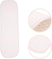 Vista 2 de 10 pañales para bebé, algodón suave, transpirable, buena absorción de agua, reutilizables, insertos de pañales, pañales de tela