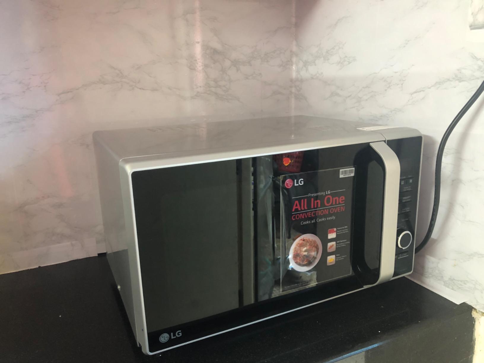LG 28 L Convection Microwave Oven (MC2886SFU, Silver, Diet Fry