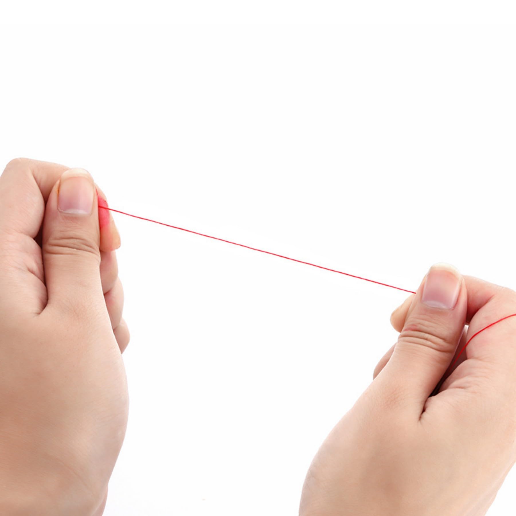 Matita per sopracciglia bianca per trucco permanente, matita per sopracciglia con inchiostro colorato (10 metri/32,8 piedi) rosso, nero