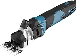 HYZHANHONG Cortador de lã elétrica, máquina de tosquia de ovelhas, máquina de barbear de ovelhas Cortador de cabelo animal de 6 velocidades que pode ser usado para lã de ovelha e cabra