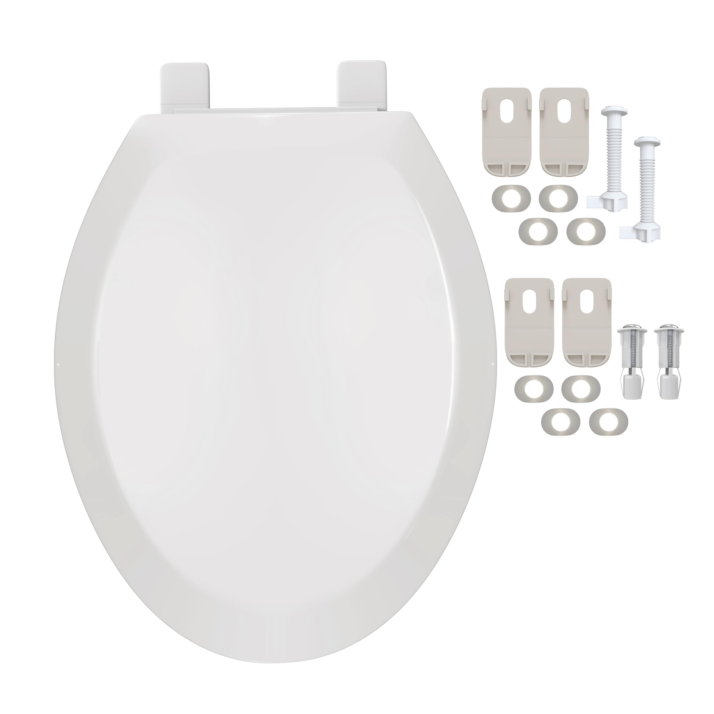 Swiss Madison Well Made Forever SM-SES98 Asiento para Inodoro, Glossy White