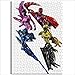 Puzzle 1000 Piezas Película Power Rangers Brain Challenge Puzzle Fun Family Game 26x38