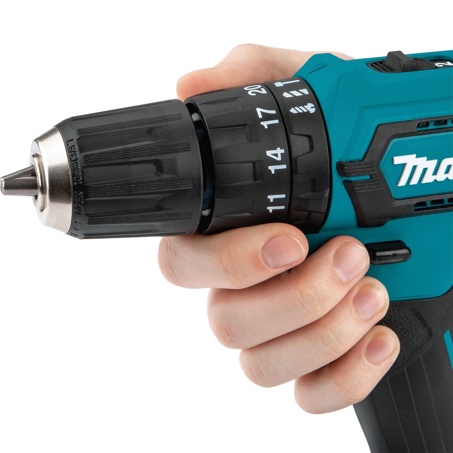Makita HP333DWAE - Taladro combinado CXT de iones de litio 28NM (12 V, incluye 2 baterías Li-Ion de 2,0 Ah, cargador y se suministra en una funda de transporte