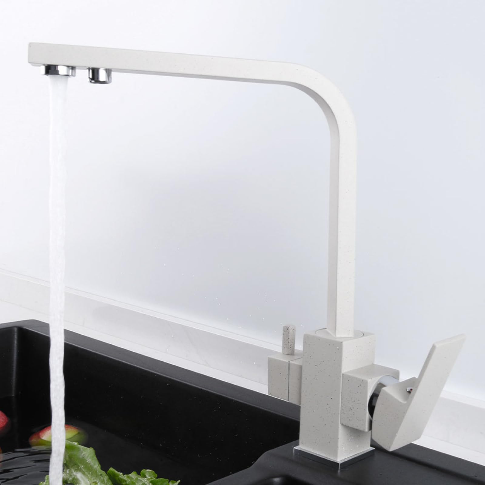 Kitchen Copper Hot and Cold Water Purification Sink Faucet