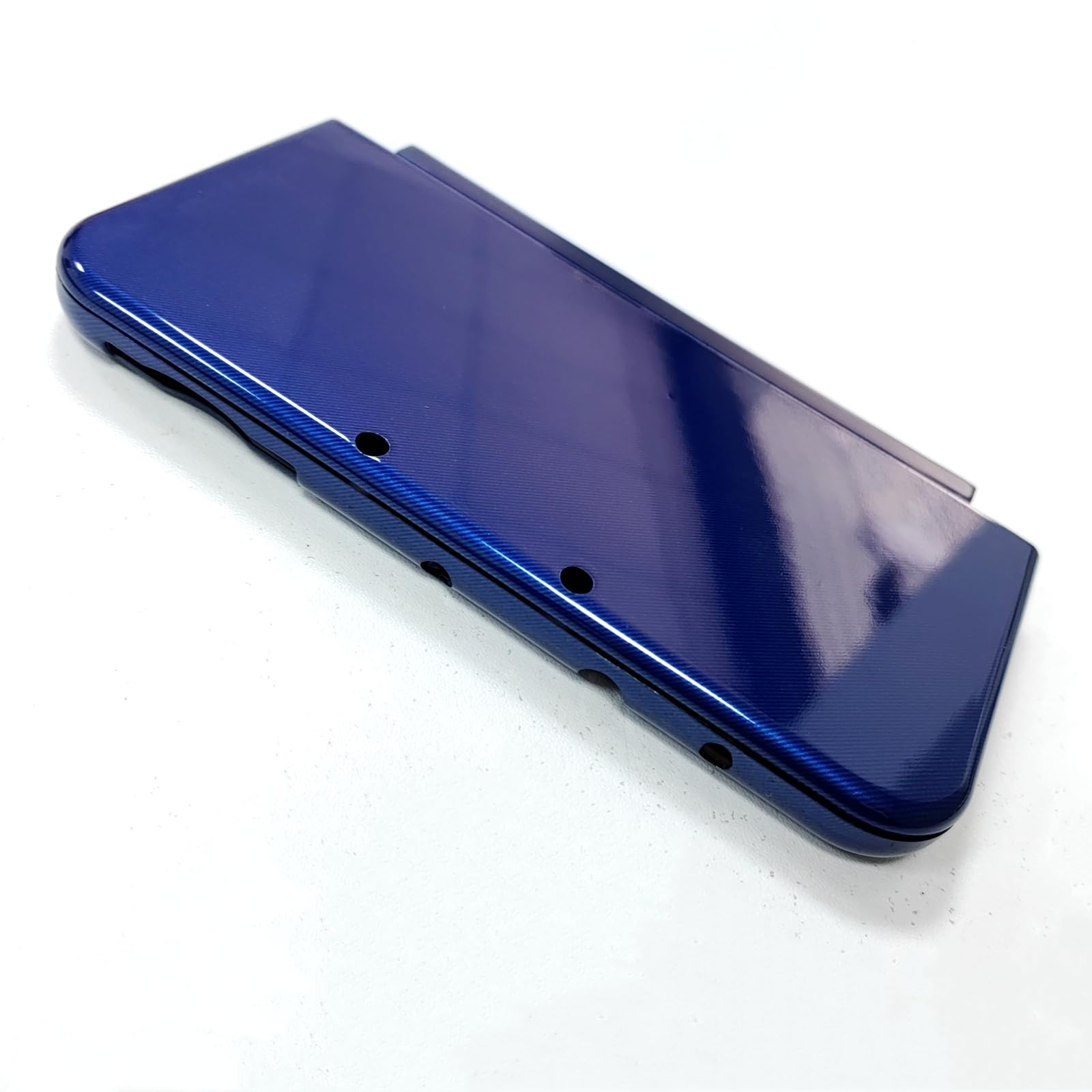 Carcasa Delantera y Trasera de Repuesto para Nintendo New 3DS XL Consola, Placas de Cubierta Superior/Inferior DIY Estuche de Placa Accesorios para New 3DSXL (Azul)