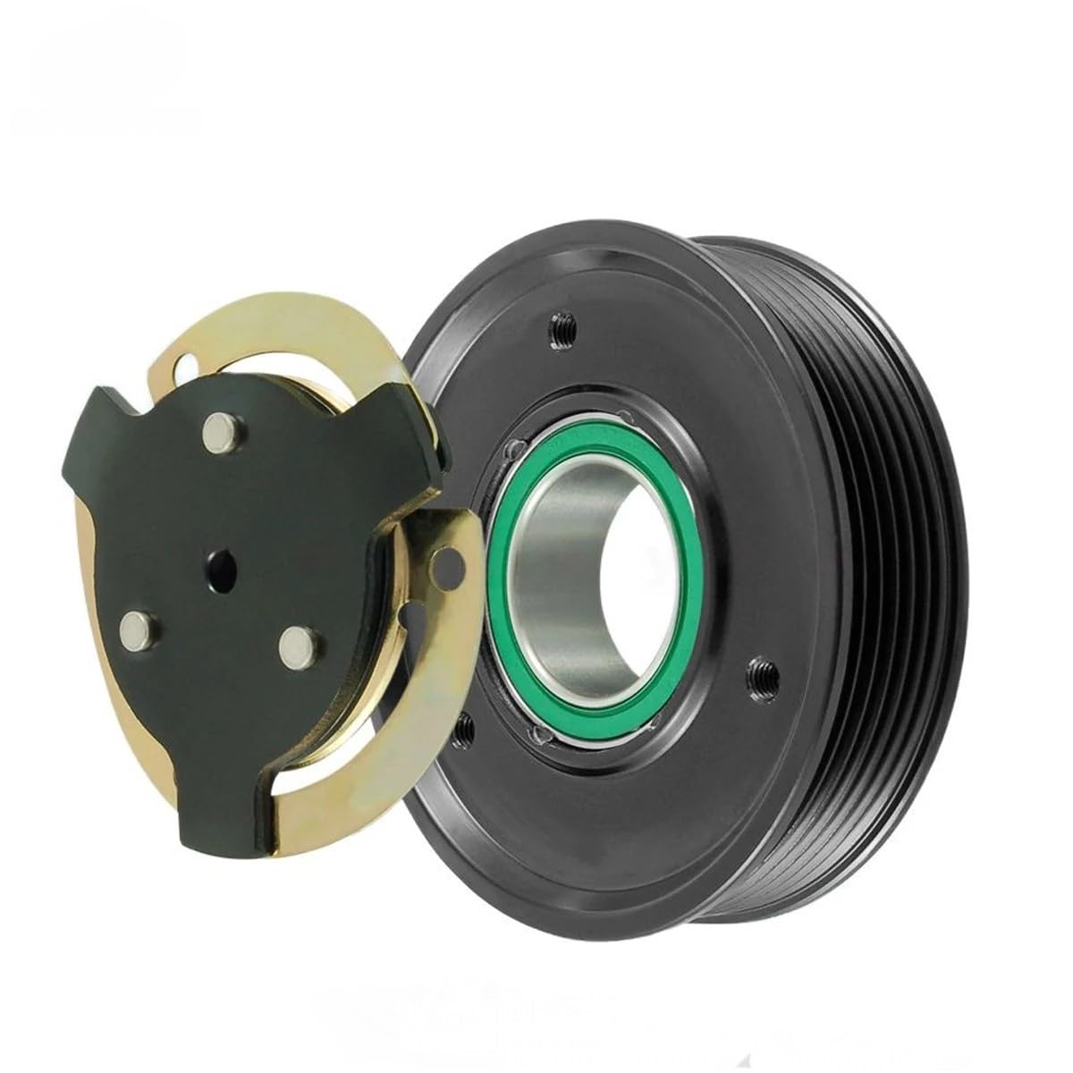 Poulie d'embrayage de compresseur de climatisation A/C, Convient pour Opel et Vauxhall ASTRA J MERIVA B 1.7 CDTI 13250606 1618047 A/C poulie clim voiture