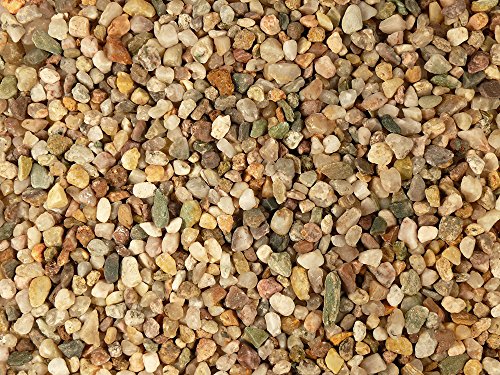 Zoomeister Aquarienkies - naturfarben 3-5 mm 5kg - Bodengrund - Aquarium-Kies Kies Aquarium