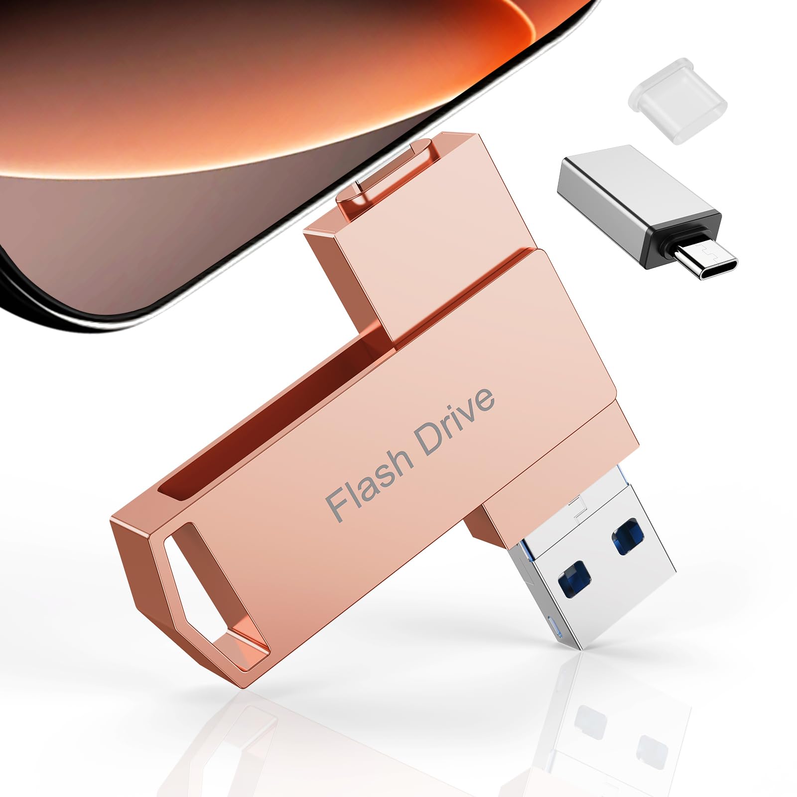 USBメモリ 256GB 高速 バックアップ　4in1 データ保存 4in1 Phone対応 USBメモリ256GB 高速 データ バックアップphone