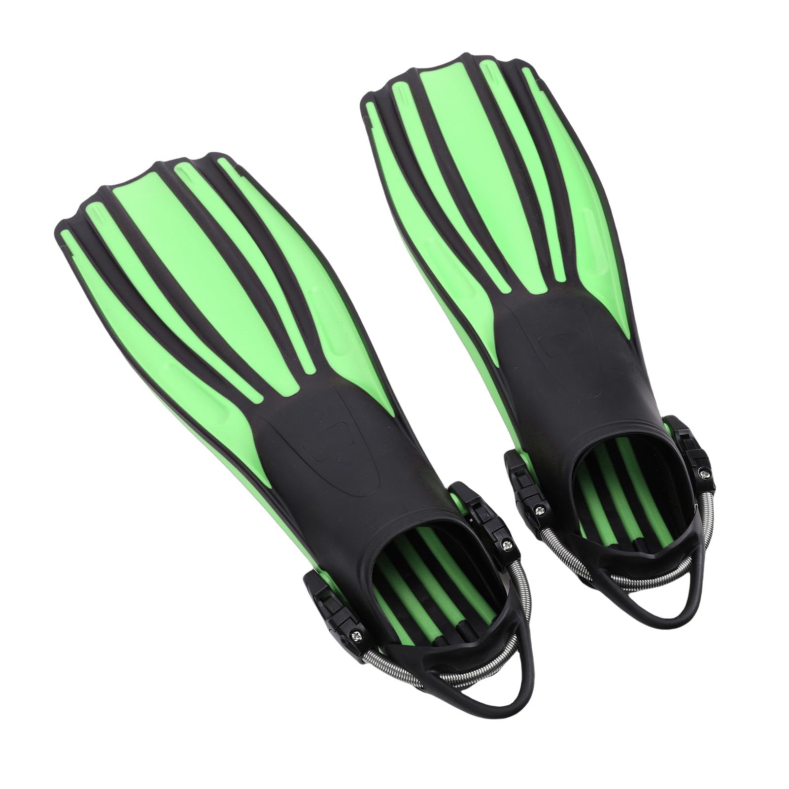 SUNGOOYUE Aletas de Buceo Ajustables Aletas de Snorkel de Natación de Buceo Profundo Profesionales Goma Termoplástica con Bolsillo Completo Ajustable para los Pies para