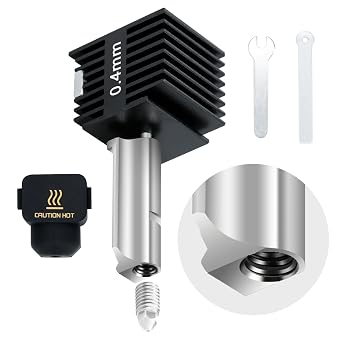 TZ-A1 Stainless Steel Nozzle 0.4mm A1 Mini a1 Hotend,Removable TZ-A1 Stainless Steel Nozzle 0.4 a1 Mini Nozzles,for Bambu Lab A1/A1 Min 3D Printers only