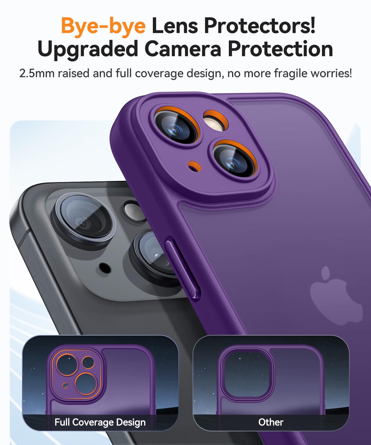 CANSHN Matte Compatible with iPhone 15 Case - Image 3