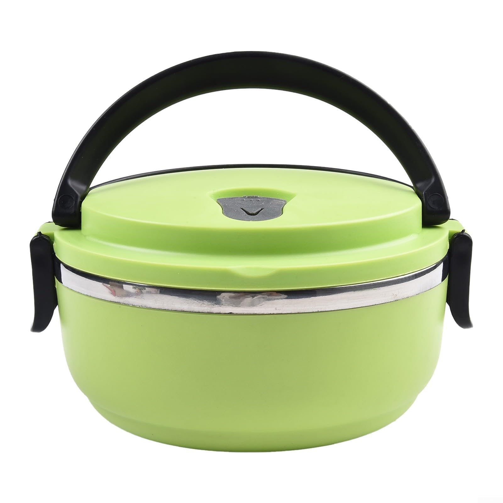 Lonchera de acero inoxidable aislada, contenedor térmico de alimentos de 700 ml con exterior de polipropileno y acero inoxidable 304, ideal para oficina y viajes
