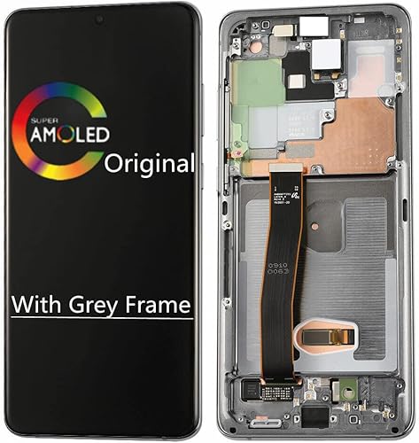 Miniatura 5 de AMOLED original de 6.9 pulgadas para Samsung Galaxy S20 Ultra LCD de repuesto S20Ultra 5G G988 G988U G988BU1, G988W, G988BDS pantalla táctil
