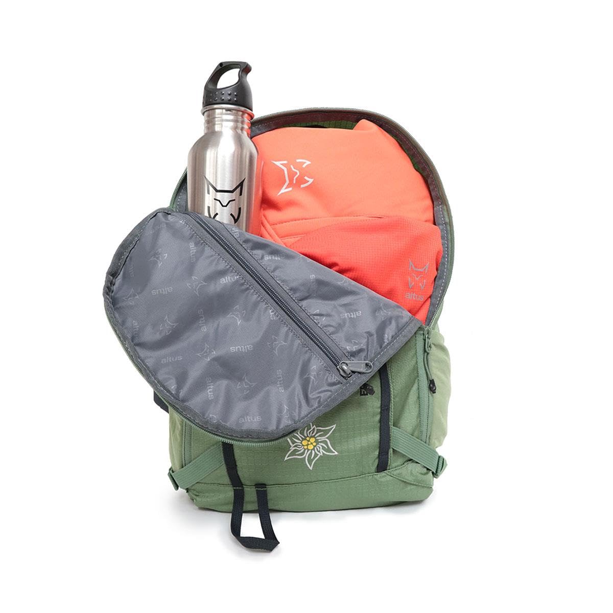 ALTUS Edelweiss K30 Mochila de Montaña y Trekking | Cubre Mochilas Integrado