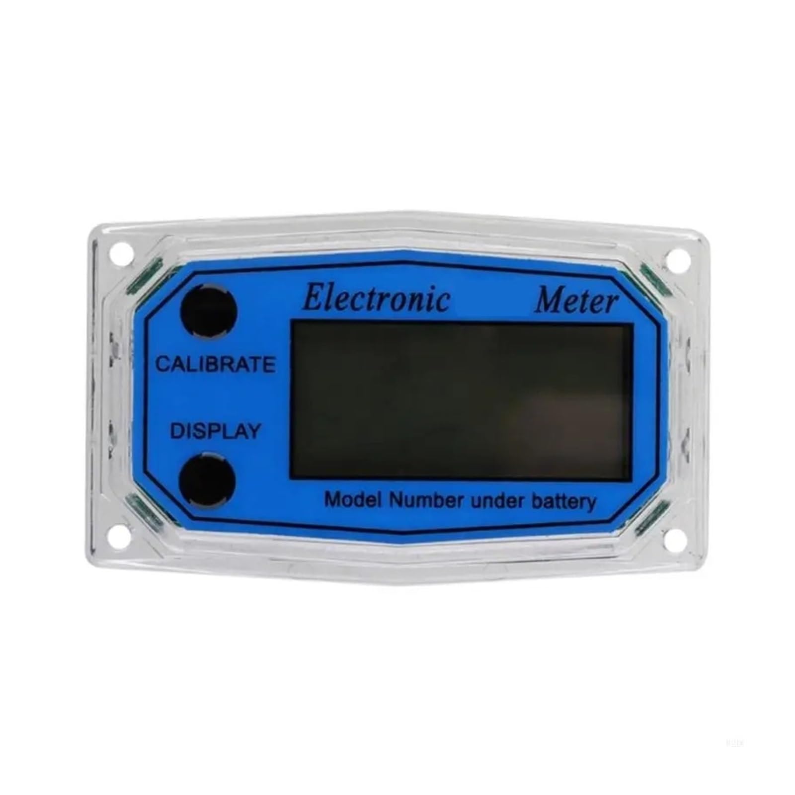 TBZOQAID Digital Flow Meter Flowmeter Gauge Electronic Indicator Sensor Counter(2 inch)