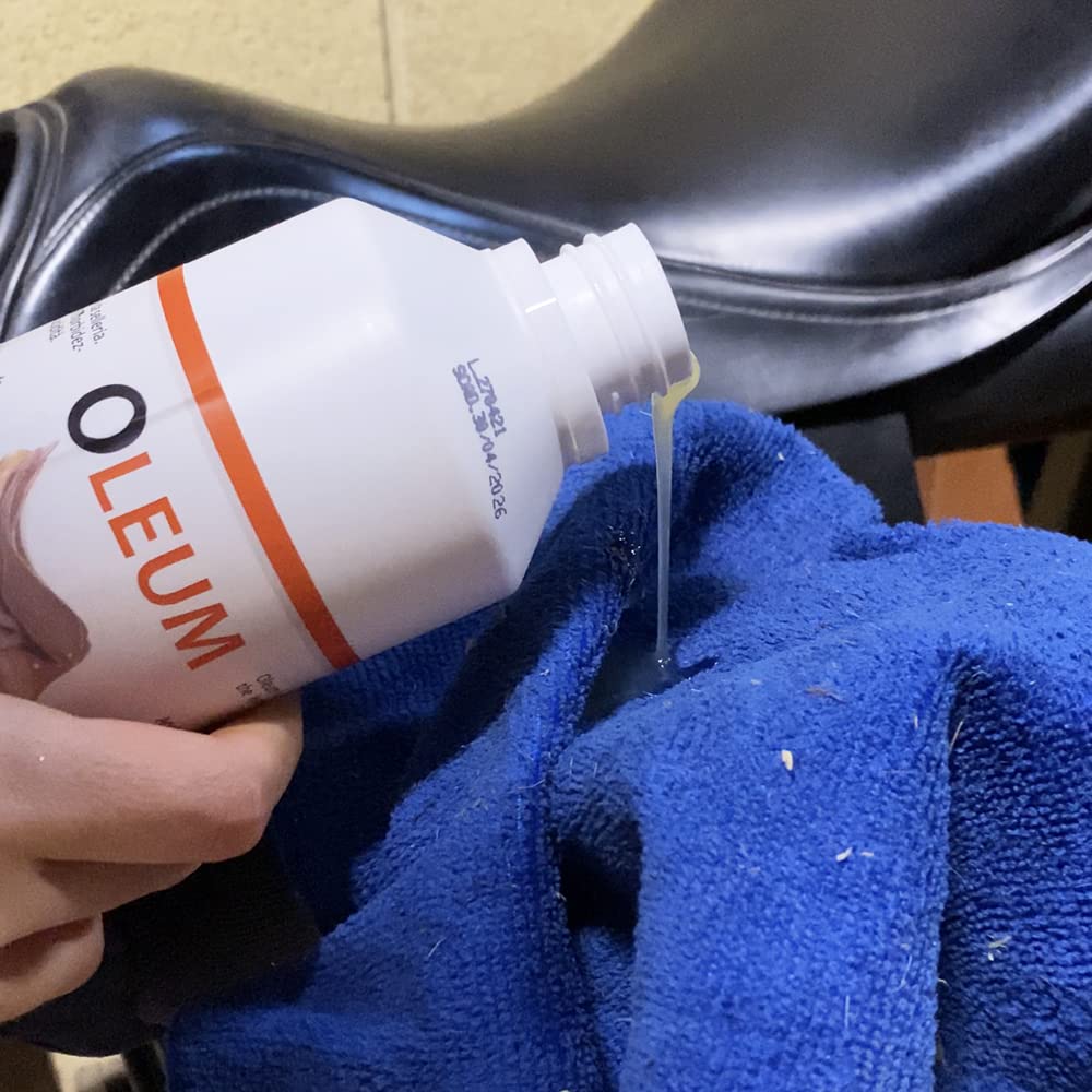 Oleum Olio rigenera pelle e cuoio 0.5 lt per calzature, stivali, selle, borse