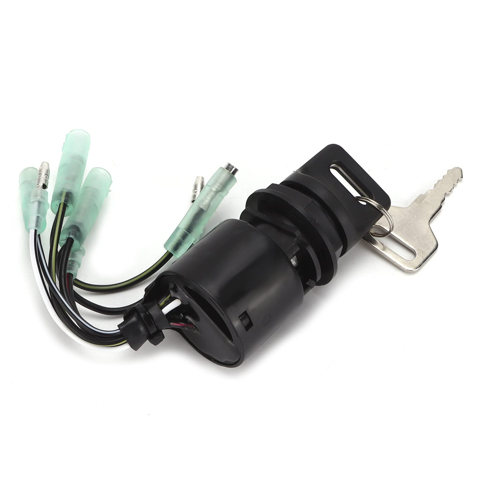 Interruttore di Accensione Fuoribordo XTevu, Interruttore di Accensione con Chiave Per Barca 35100‑ZV5‑013 Compatibile con Honda BF115 BF135 BF150 BF200 BF225, Chiave Inclusa