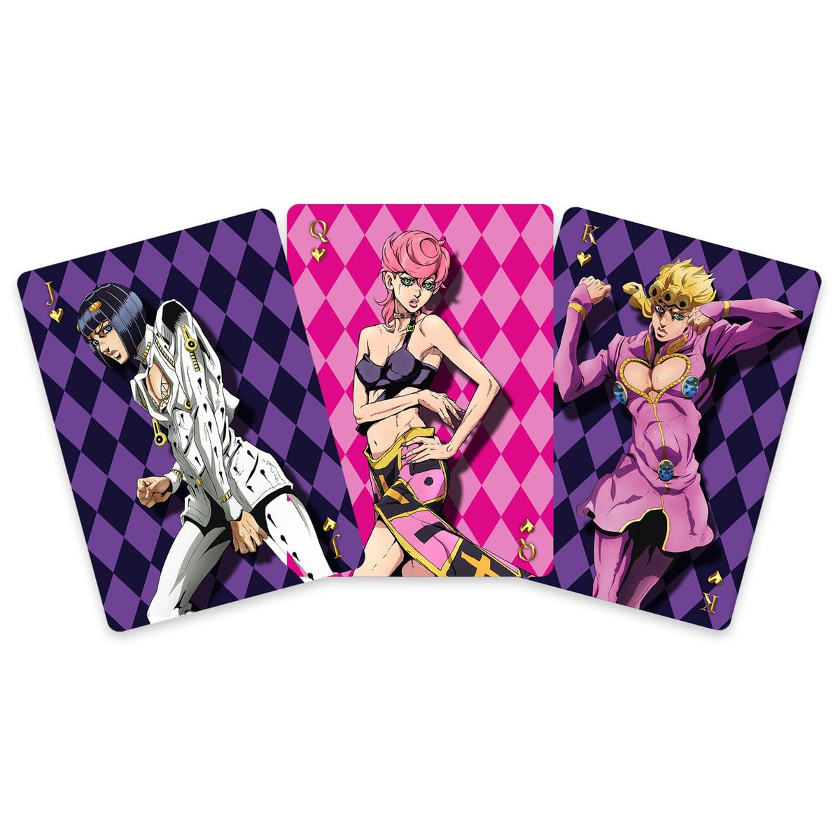 Crunchyroll - JoJo's Bizarre Adventure - 52 Playing Cards - Poker, Card Game, Deck, Playing Cards