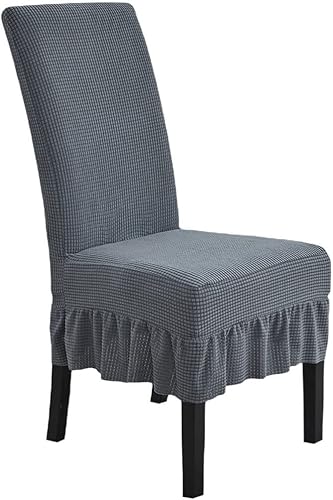 Miniatura 9 de DECHOUS Funda para silla de comedor, fundas extraíbles y lavables para sillas de cocina, para el hogar, cocina, restaurante, muebles de niños, color