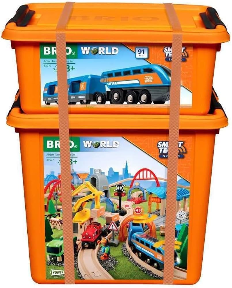 BRIO WORLD スマートテックサウンド　アクショントンネルDXセット Amazon | BRIO WORLD(ブリオワールド) スマートテックサウンド
