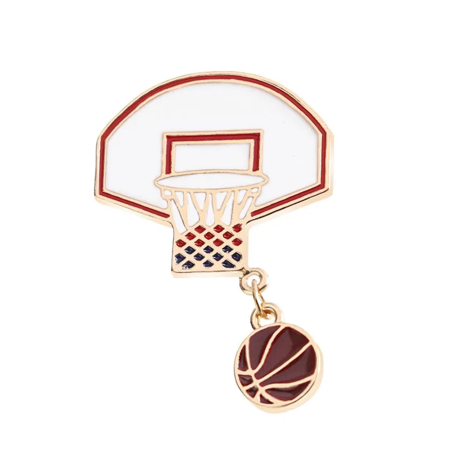 Épingle de basket de qualité supérieure avec finitions émaillées - 5