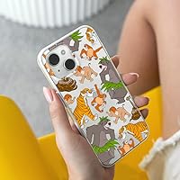 Vista 5 de ERT GROUP Funda para Apple iPhone 14 Plus, original y oficial, diseño de libro de selva 003 de Disney, adaptado de manera óptima a