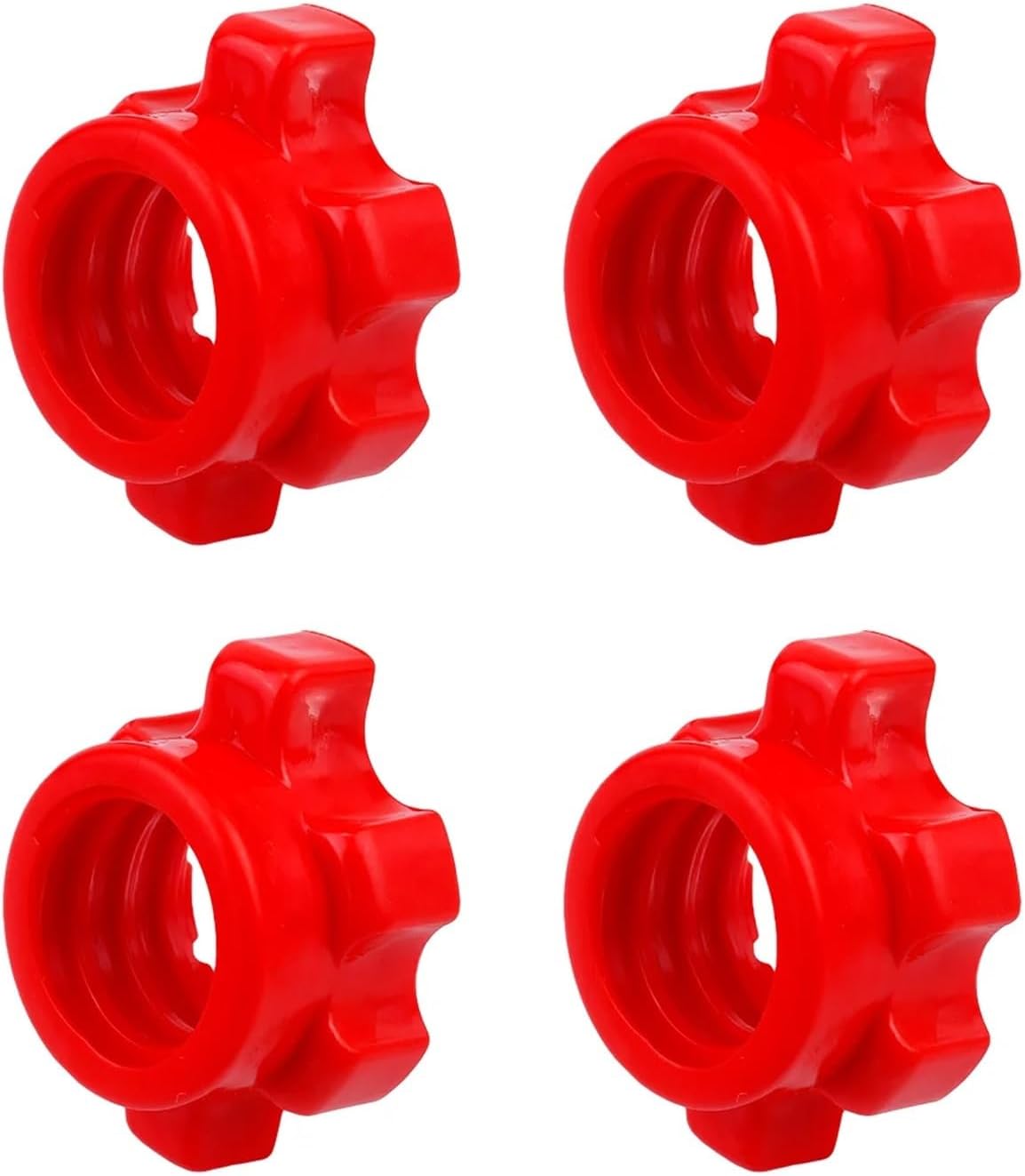 SBTRKT Professional Dumbbell Bar Nut Dumbbell Rod Nut Plastic Spinlock Collars Fixing Screws Clamp Fitness Equipment Accessories