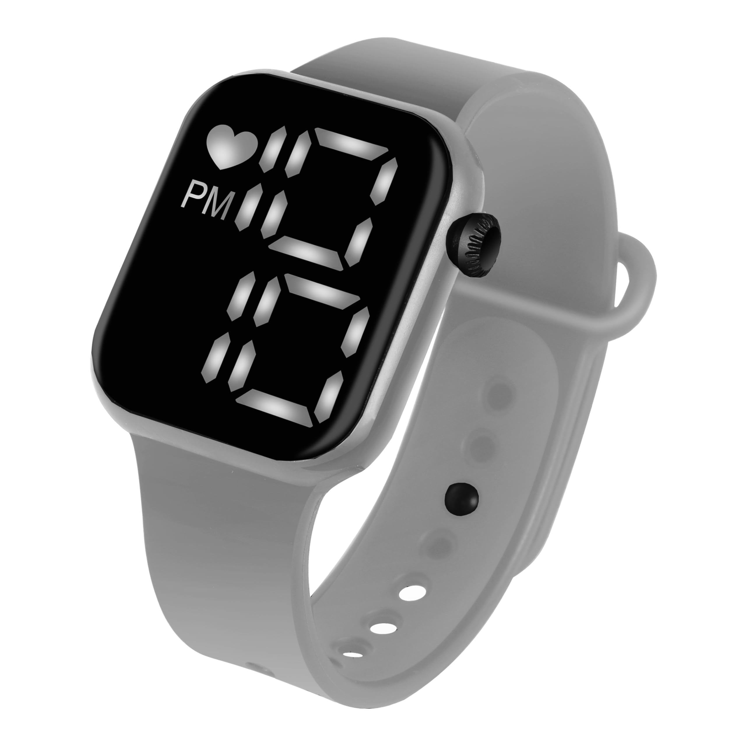 Matrix Stainless Steel Kids Led Watch, Waterproof & Shockproof Led Digital Watch For Boys & Girls (Grey) (B0CG5ZLBTB) Amazon Price History, Amazon Price Tracker