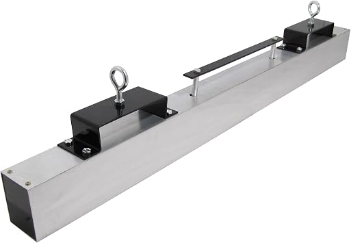 Master Magnetics Magnetic Floor Sweeper - Hang-Type for Forklift, 48" Sweeping Width, Quick Release, MRHS48RXC