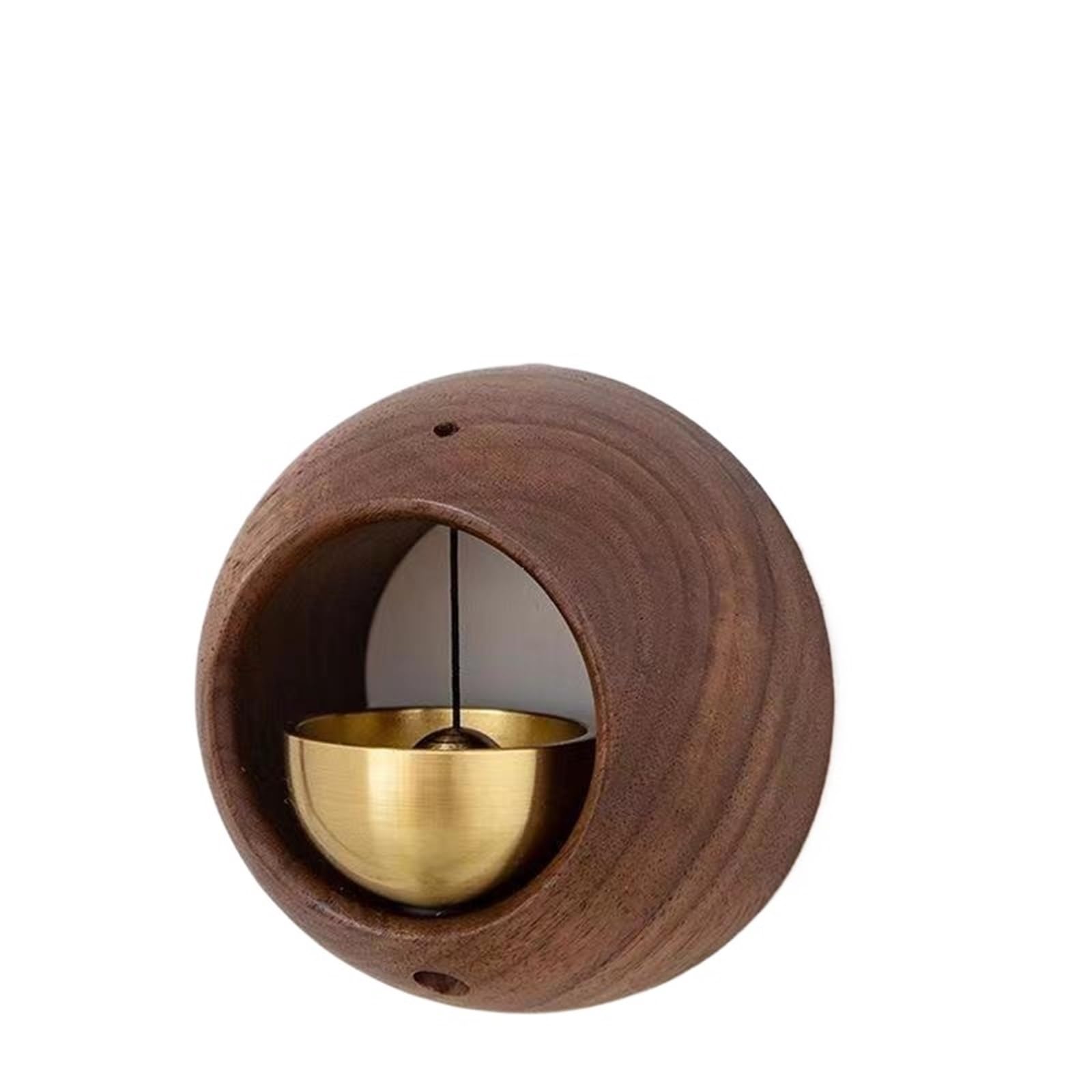 Wind Chimes For Garden Magnetic Wood Doorbell Wind Chimes Suction Retro Home Shop Entrance Reminder Bell Decoration(Color 2)