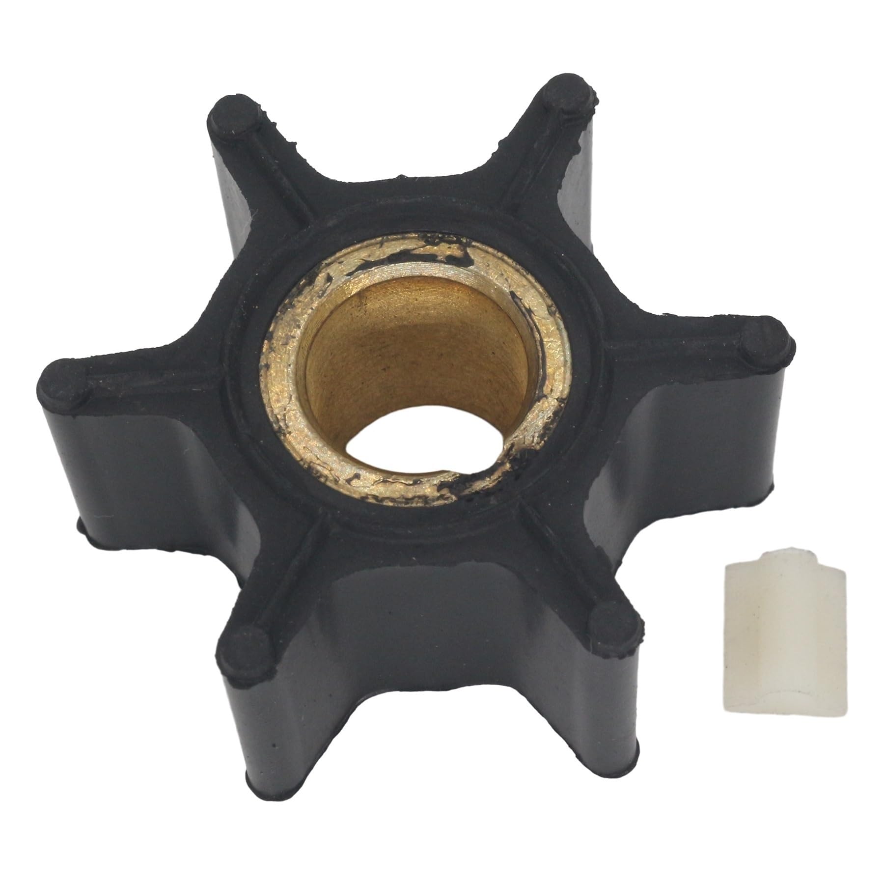 0436137 Girante pompa acqua con chiave e guarnizione per fuoribordo Johnson Evinrude 4-8 HP 0389576 0777822 Riparazioni facili