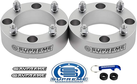 Amazon Com Supreme Suspensions 2pc Set Of 2 Wheel Spacers For Can Am Outlander 400 500 650 800 4x137mm Bolt Pattern M10x1 25 Studs 110mm Center Bore Atv Wheel Spacer Silver Automotive