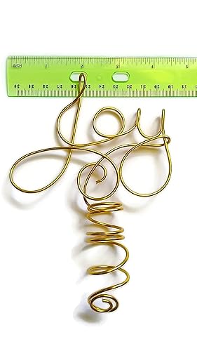 Miniatura 4 de Mini Joy Wire Word Tree Topper For Small Trees