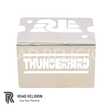 Road Religion Front Break Cylinder Cover/Crash Guard/Protector Compatible for Royal Enfield Thunderbird