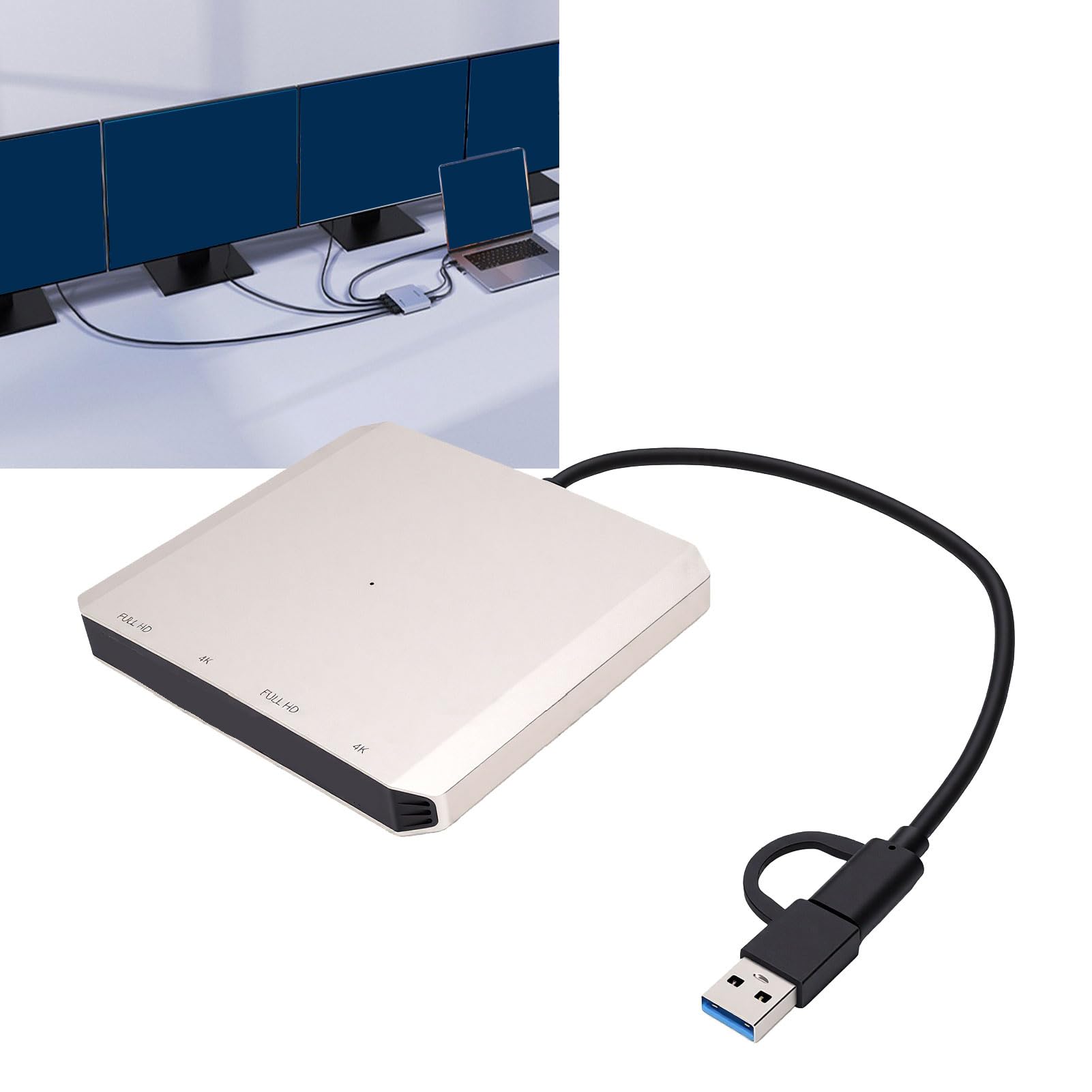 USB C Docking Station con Supporto Uscita 4K