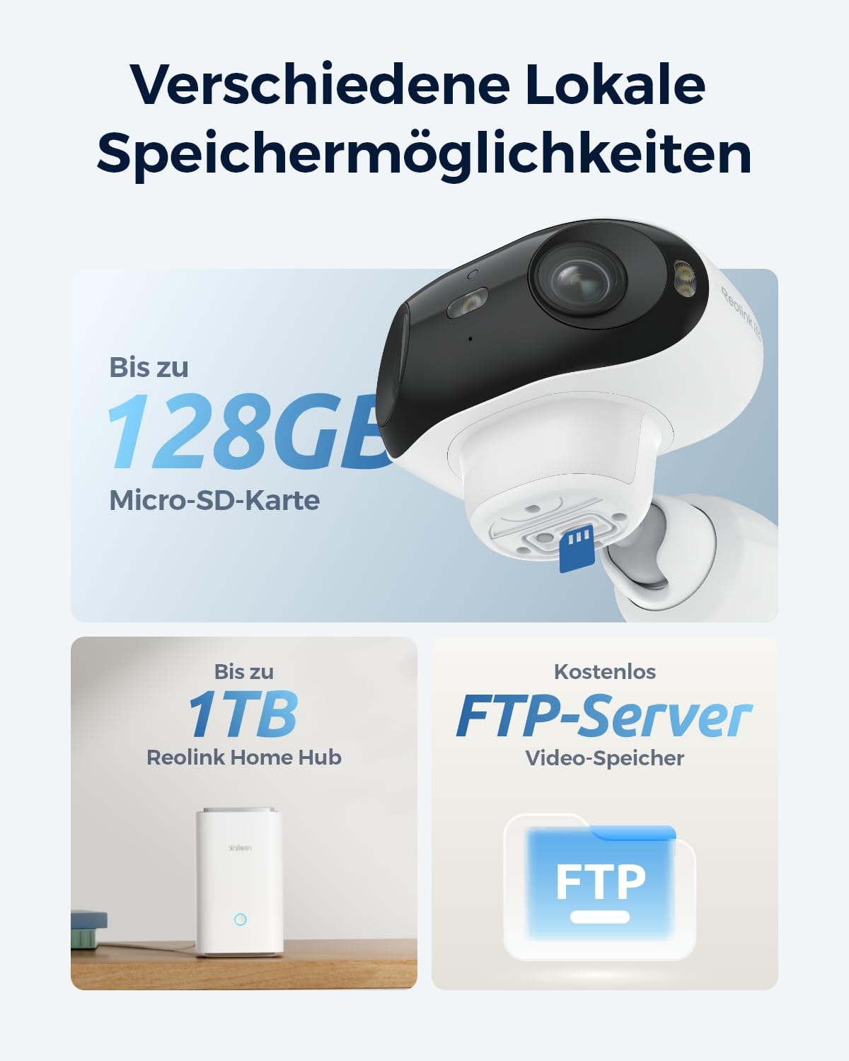 Reolink Argus 4 Pro, 4K Solar Überwachungskamera Aussen Akku, ColorX-Nachtsicht, 180°-Weitwinkel, 8MP Kabellose WLAN IP kamera, Dual-band Wi-Fi 6, PIR- & KI-Erkennung, IP66-Wasserdicht, mit Solarpanel