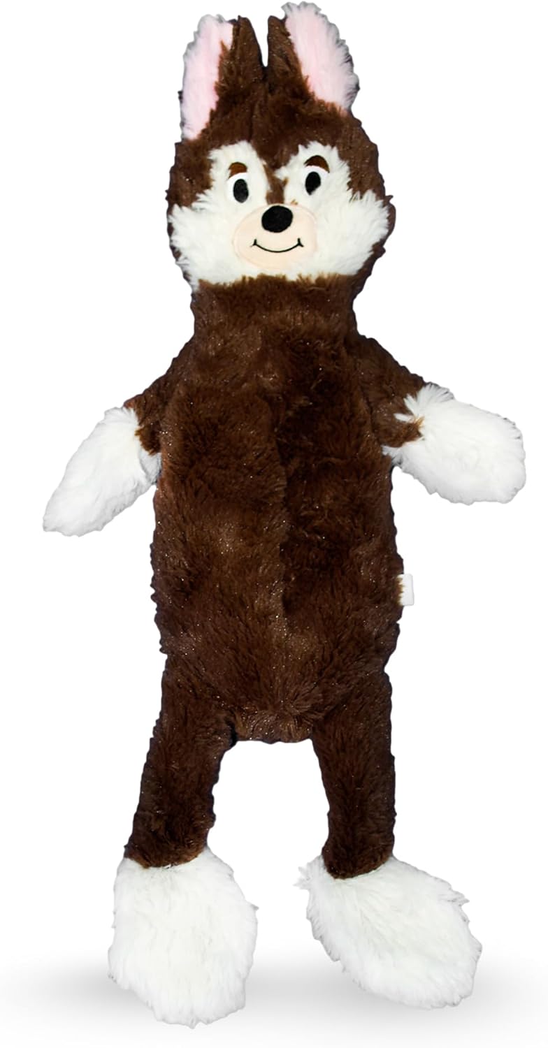 FGA MARKETPLACE フラット 詰め物なし きしみなし ぬいぐるみ 犬のおもちゃ 面白いスタイル 何時間も愛犬を楽しませる