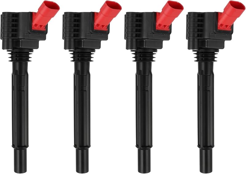 Bobina de ignição ECCPP UF755 para Fiat 500, 500L, 500X e Jeep Renegade 1.4L – Kit com 4 unidades