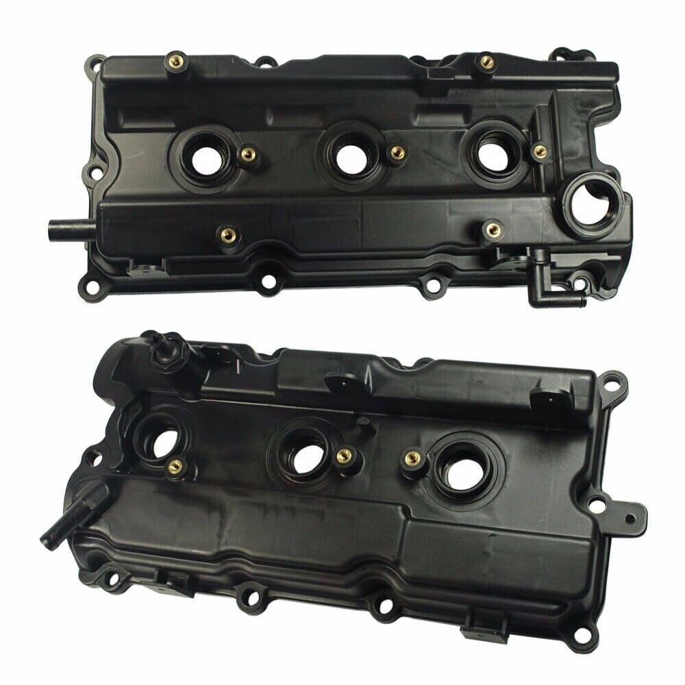 Front Left & Right Engine Valve Covers Pair Replacement | Compatible With 02-04 Nisaan Infiniti I35 V6, 02-06 Altima 3.5LV6, 02-08 Maxima 3.5L V6, 03-07 Murano 3.5L V6, | 13264-8J102
