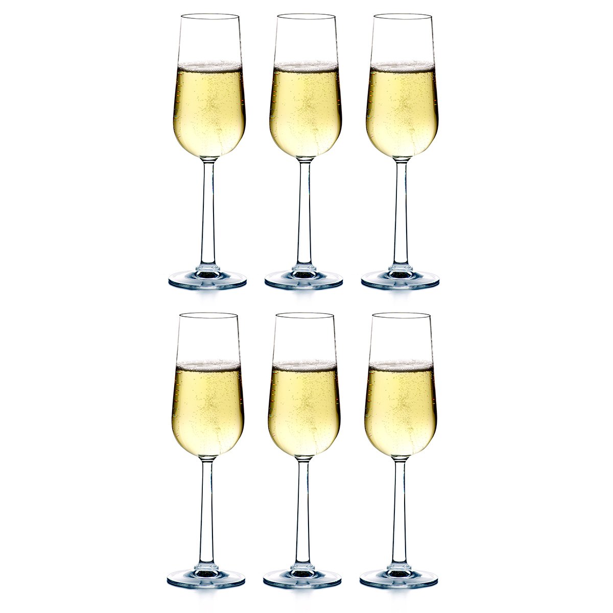 Flûte à champagne Rosendahl Grand Cru lot de 6 verres transparents de 24 cl