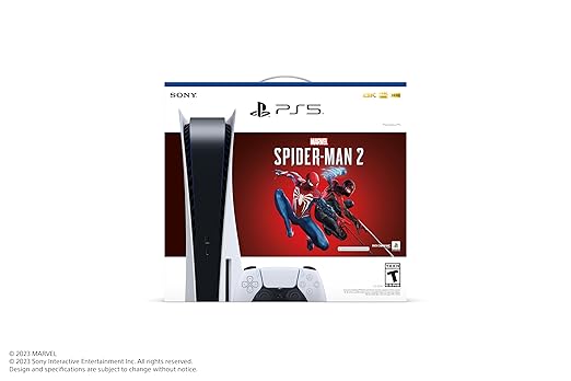 PlayStation®5 Console – Marvel’s Spider-Man 2 Bundle
