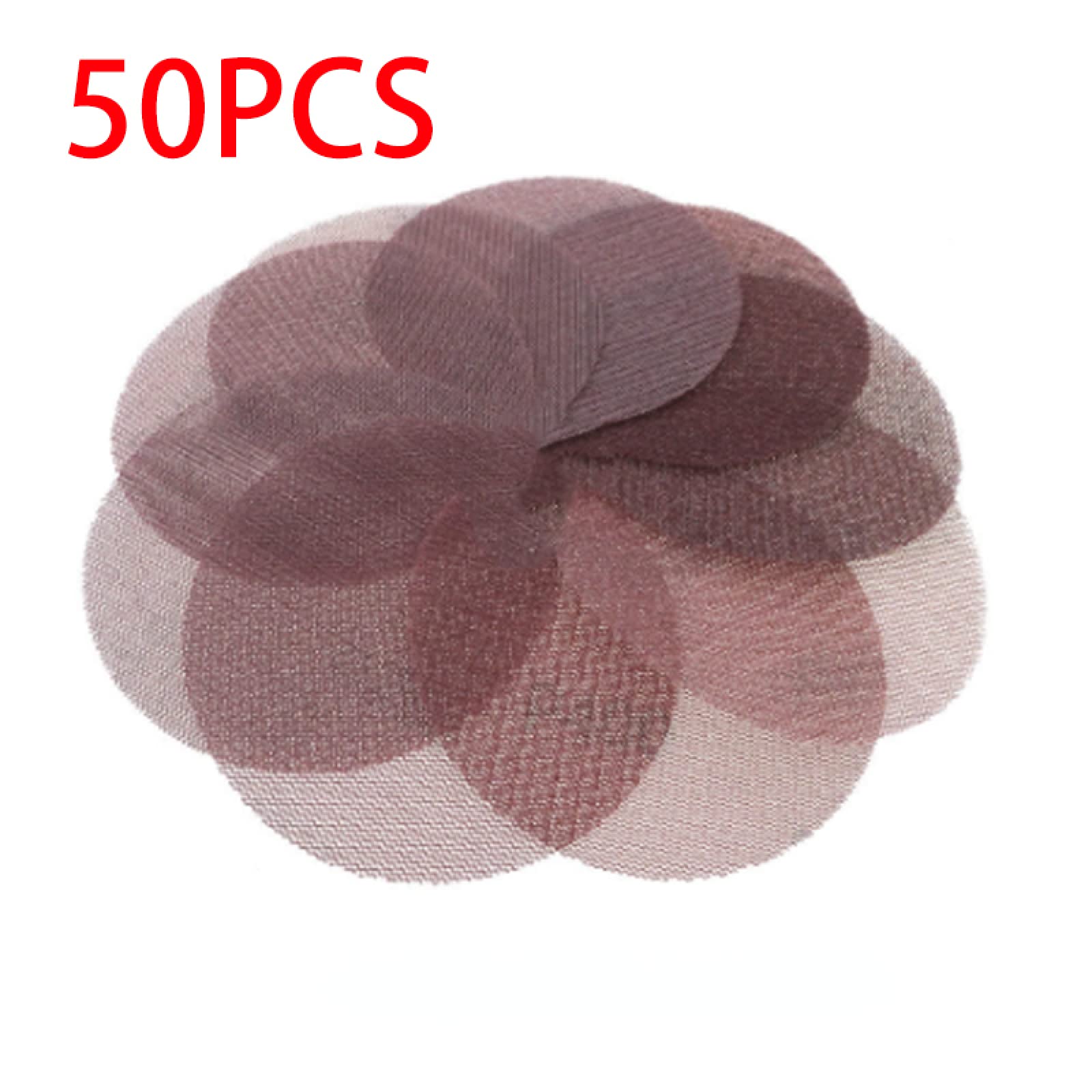 Siatka szlifierska, 50 szt. bezpyłowego papieru ściernego, 5 cali, 125 mm, tarcze ścierne, siatka ścierna, papier ścierny do szlifowania na sucho, gradacja 80 do 600(80#)