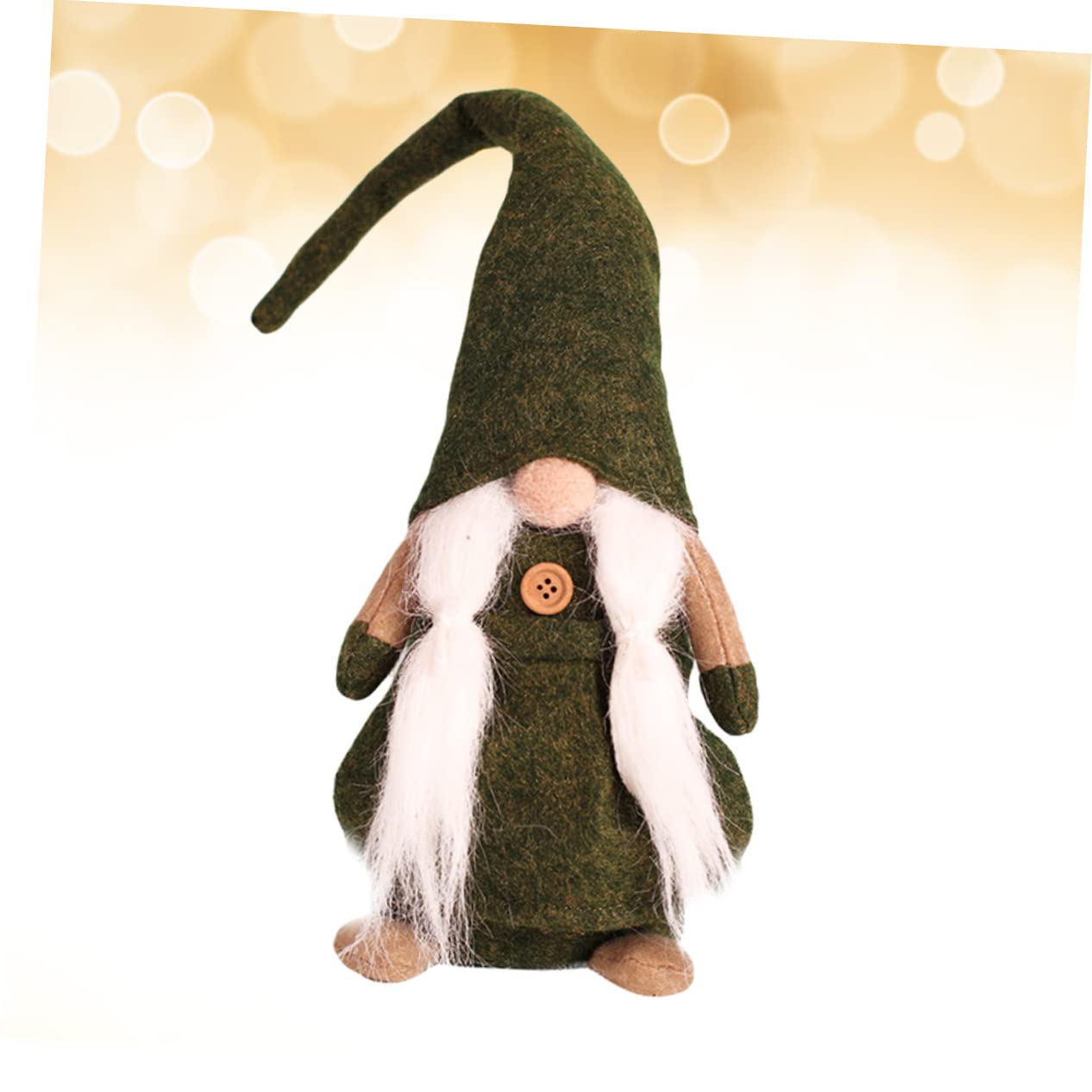 Abaodam 2stücke Weihnachtlicher GNOME Tomte Nisse Plüschfigur Skandinavische Dekoration Für Tisch Und Fenster Für Weihnachtsfeiern Und Festliche Anlässe Grün