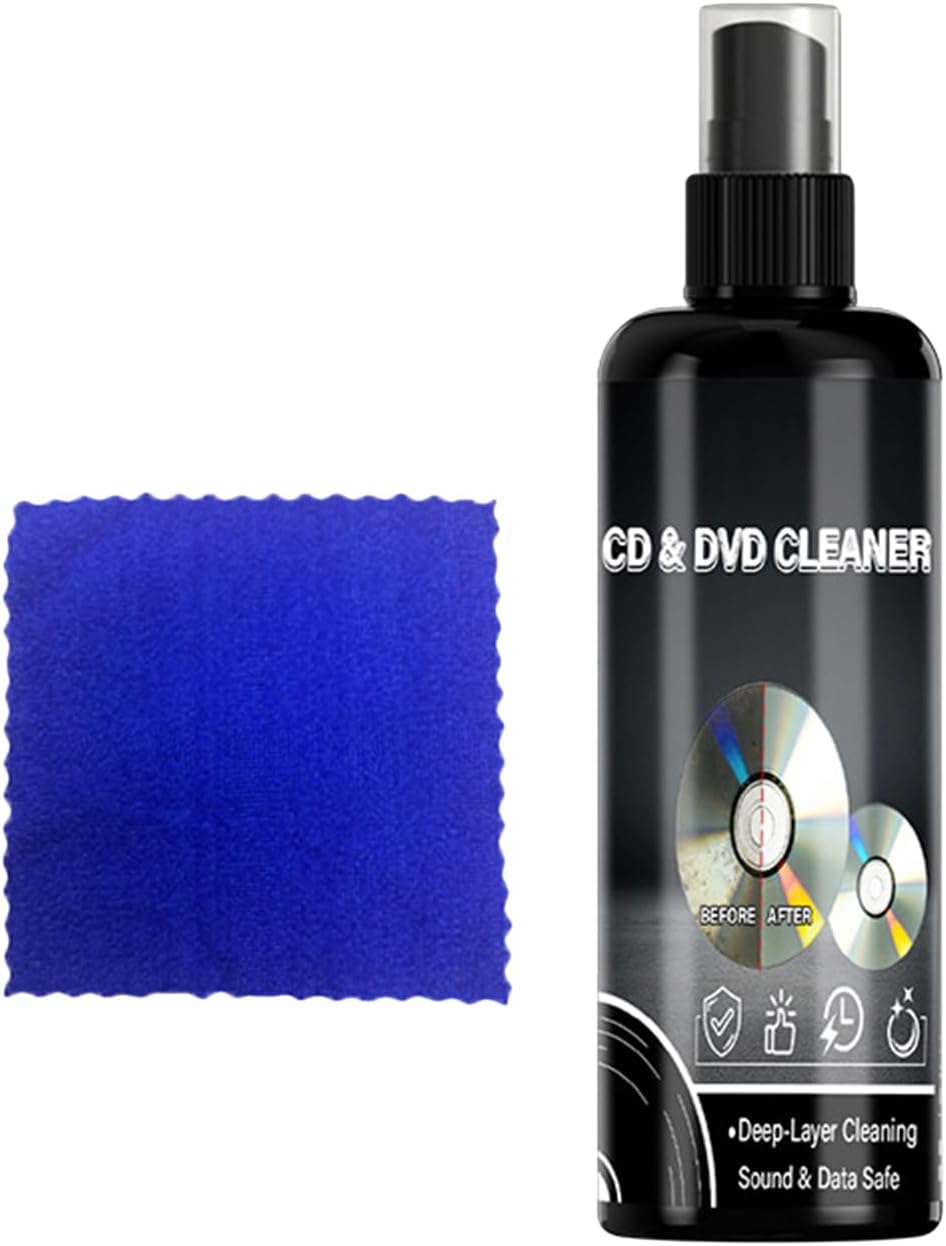 Record Cleaning Kit 120ml Music Album Dusting Fluid