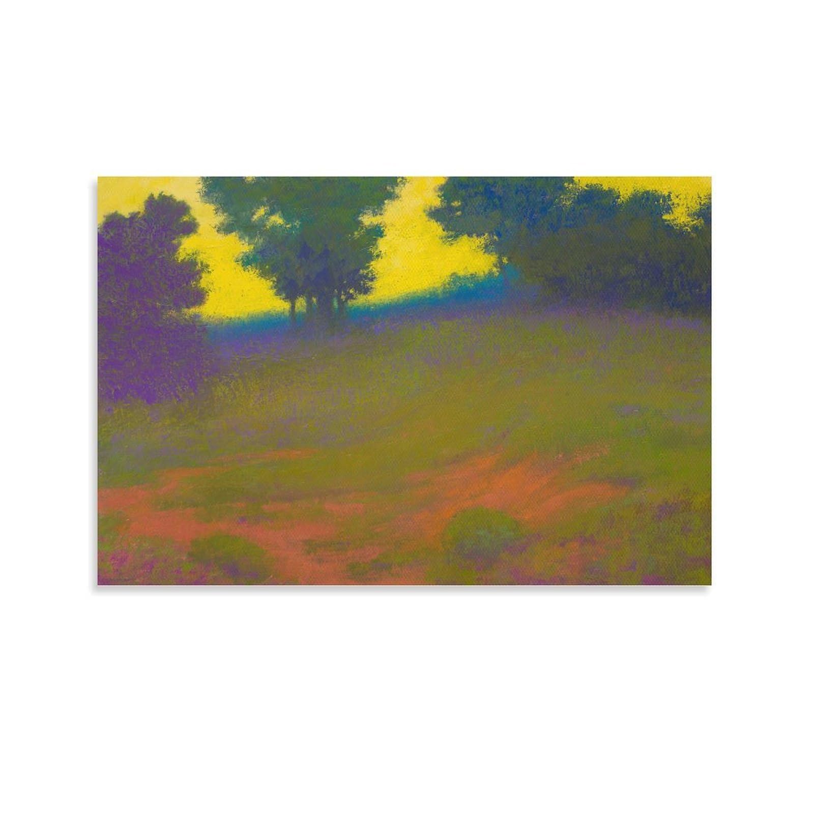KLAGCBDF Richard Mayhew Good Morning Picture Print Wall Art Poster Painting Canvas Posters Artworks Room Aesthetic 24x36inch(60x90cm)